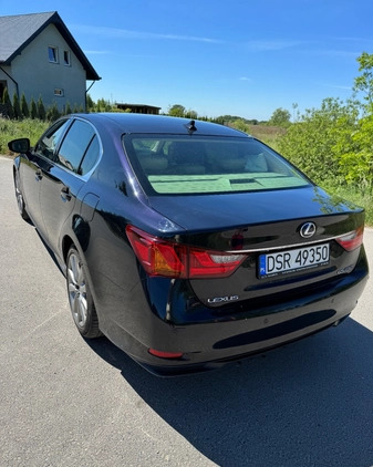 Lexus GS cena 99900 przebieg: 145900, rok produkcji 2012 z Więcbork małe 121